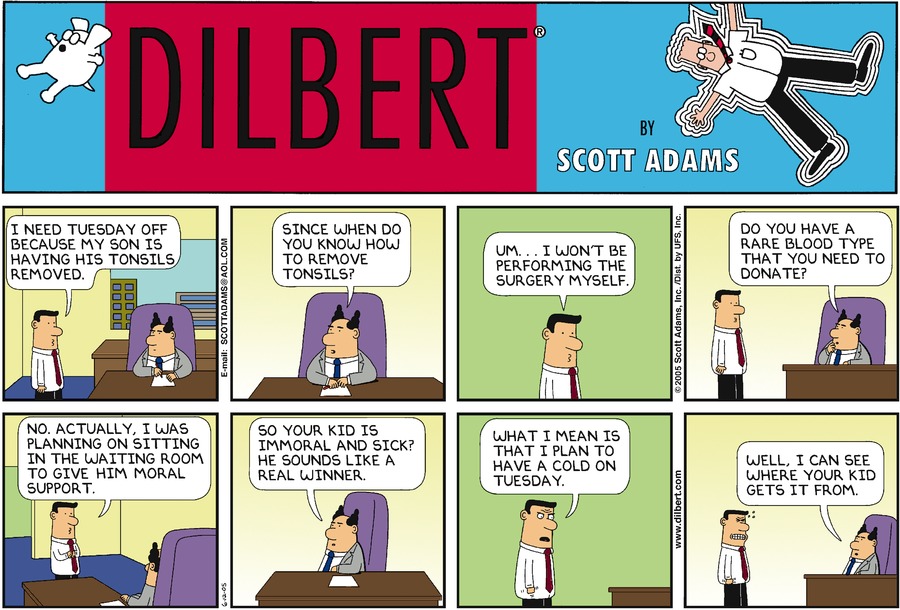 Dilbert Cartoon